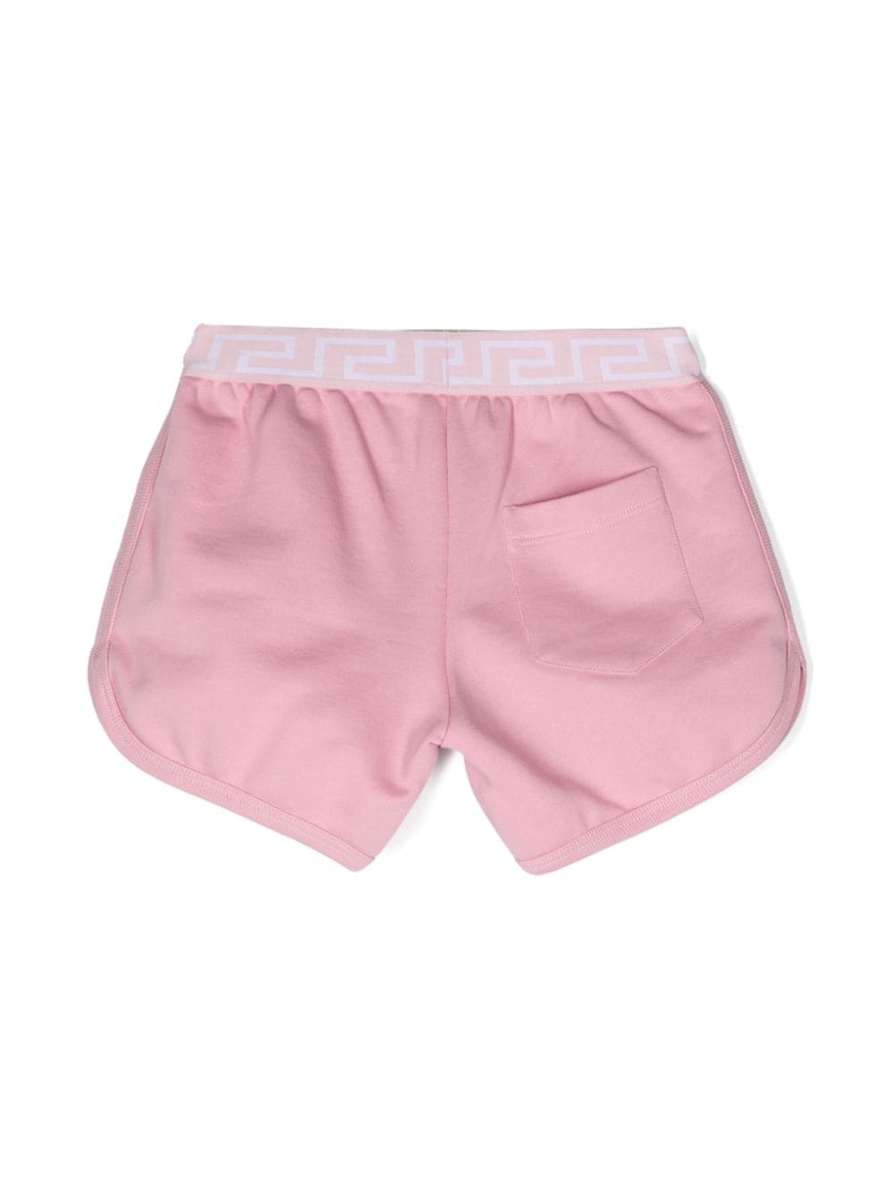 VERSACE Kids Kids shorts with greca and crystals border Sconto