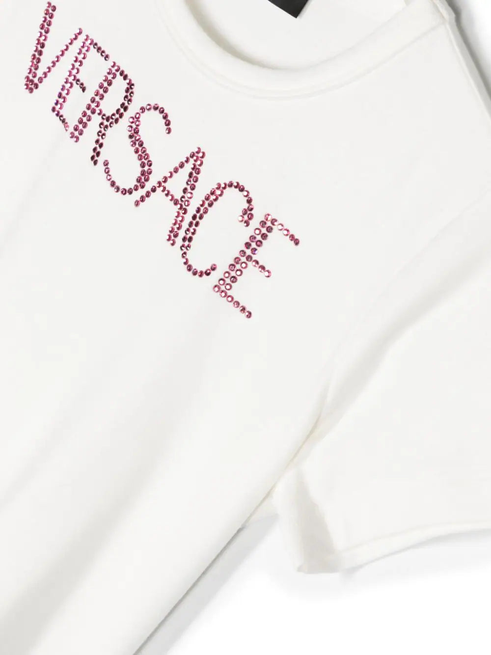 VERSACE Kids Versace kids logo t-shirt with crystals Outlet