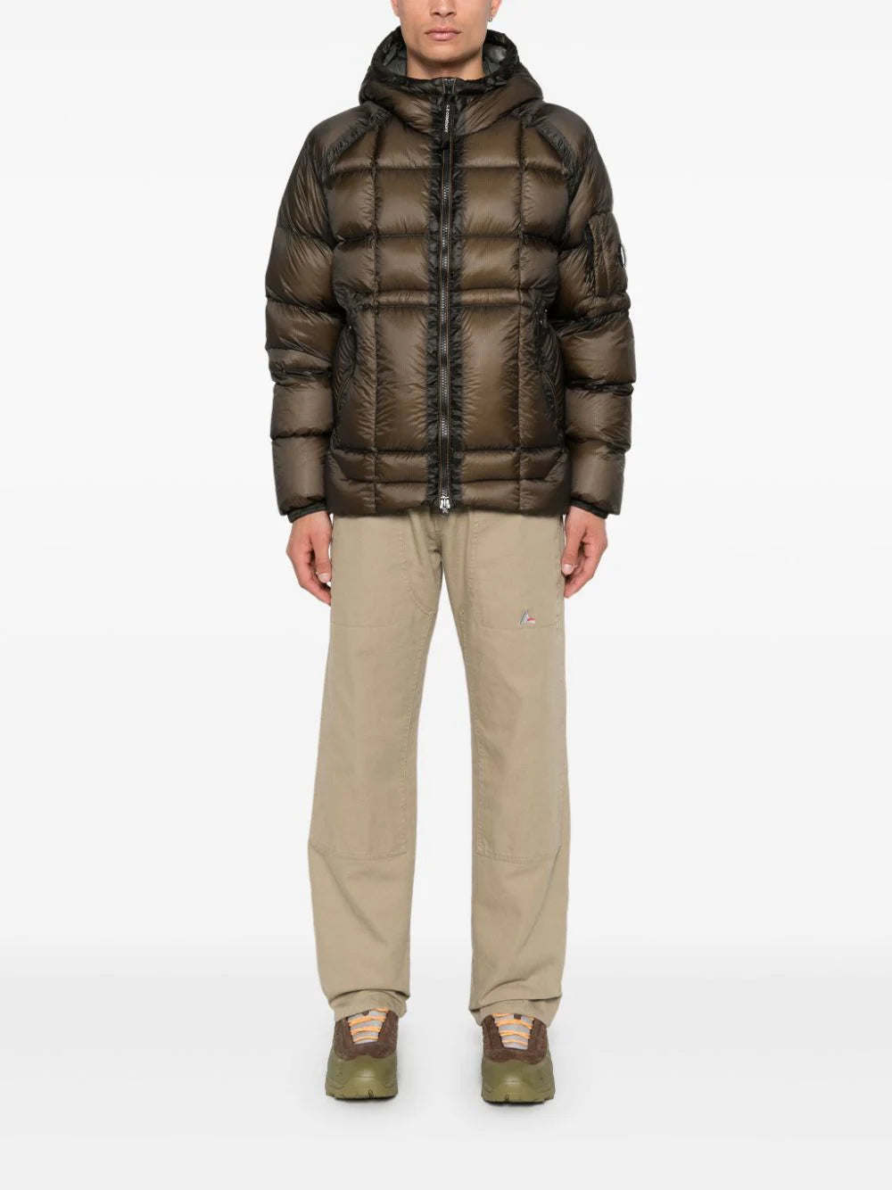 CP COMPANY D.d. shell hooded medium down jacket Offerta San Valentino