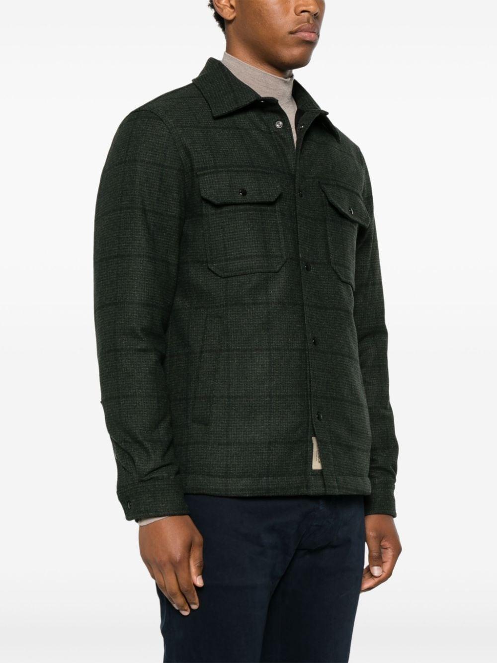 WOOLRICH Alaskan padded overshirt Grandi sconti
