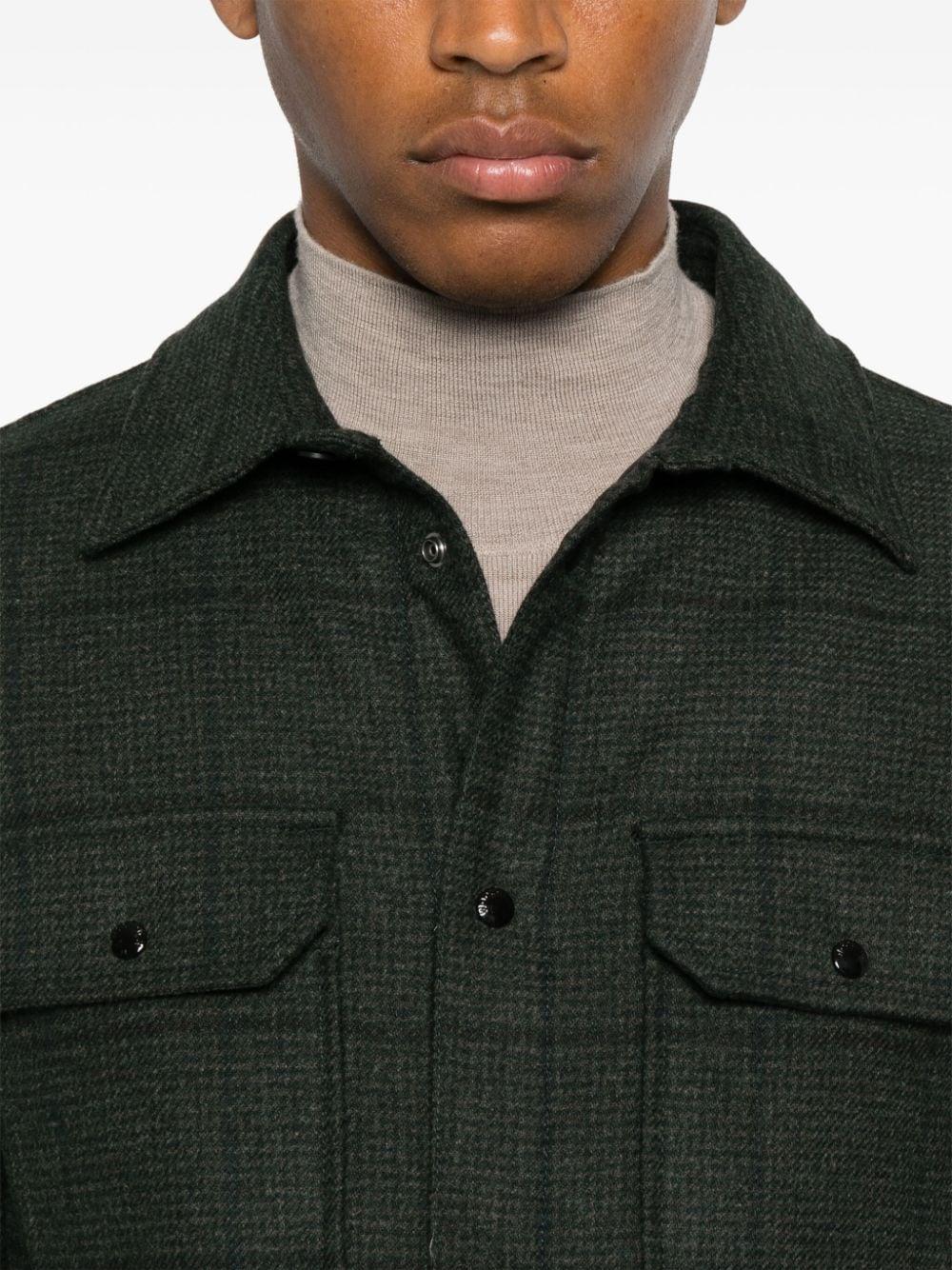 WOOLRICH Alaskan padded overshirt Grandi sconti