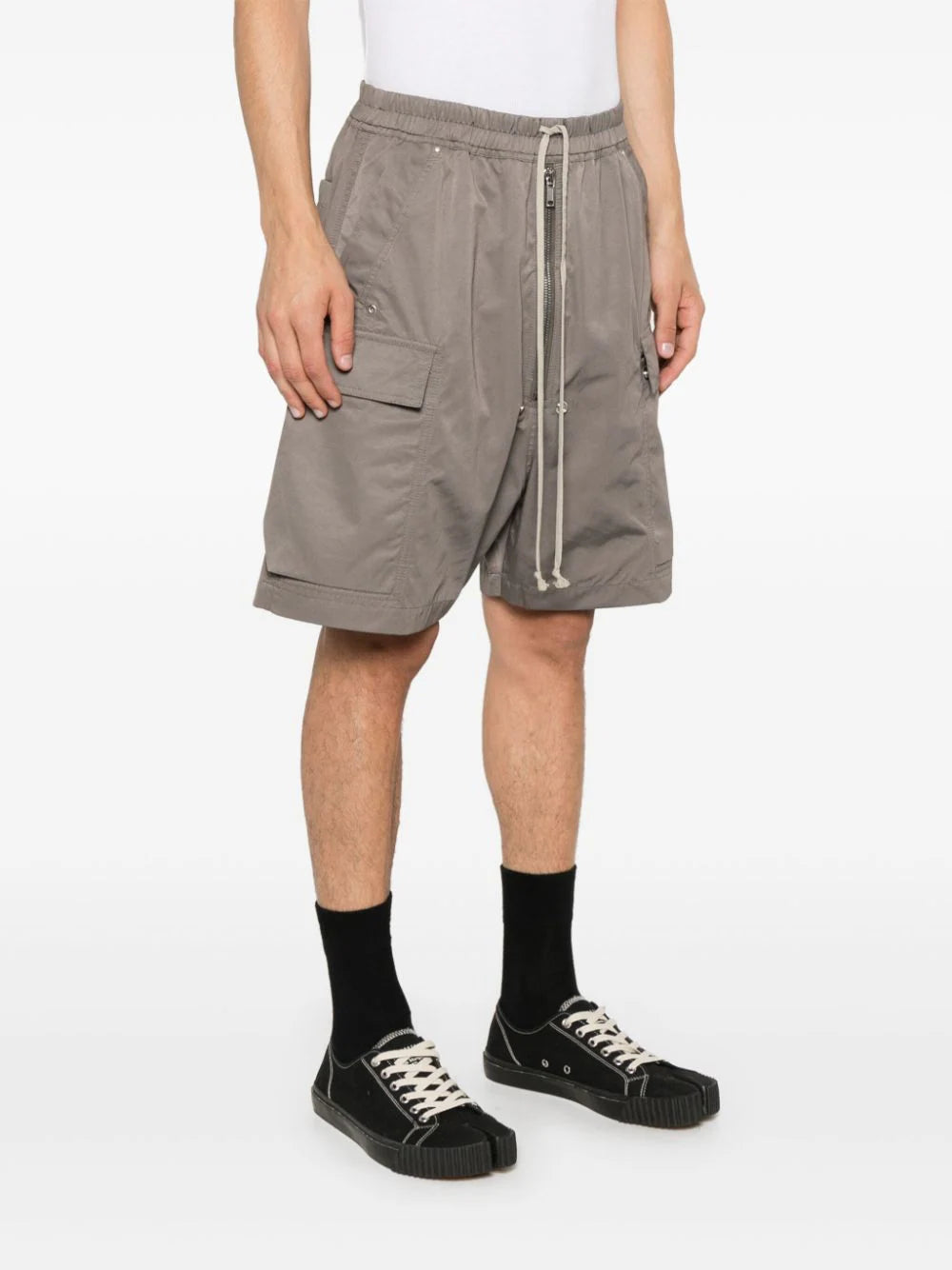 Rick Owens DRKSHDW Cargo bela shorts Sottocosto