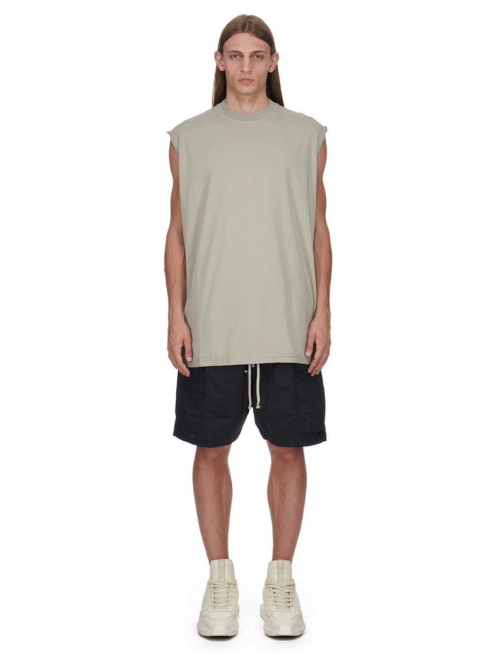 Rick Owens DRKSHDW Cargo bela shorts Sconto