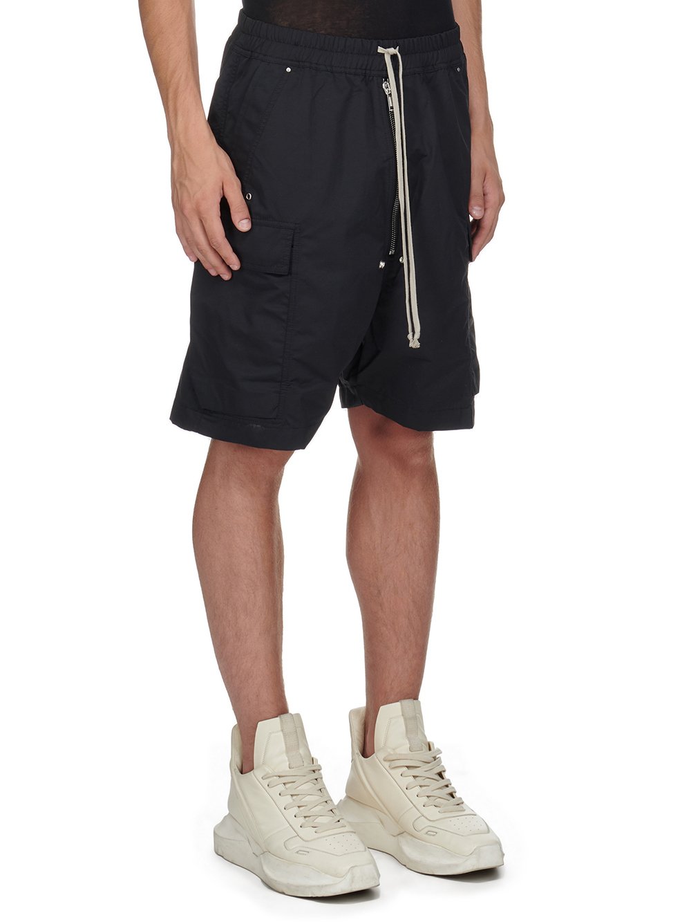 Rick Owens DRKSHDW Cargo bela shorts Sconto