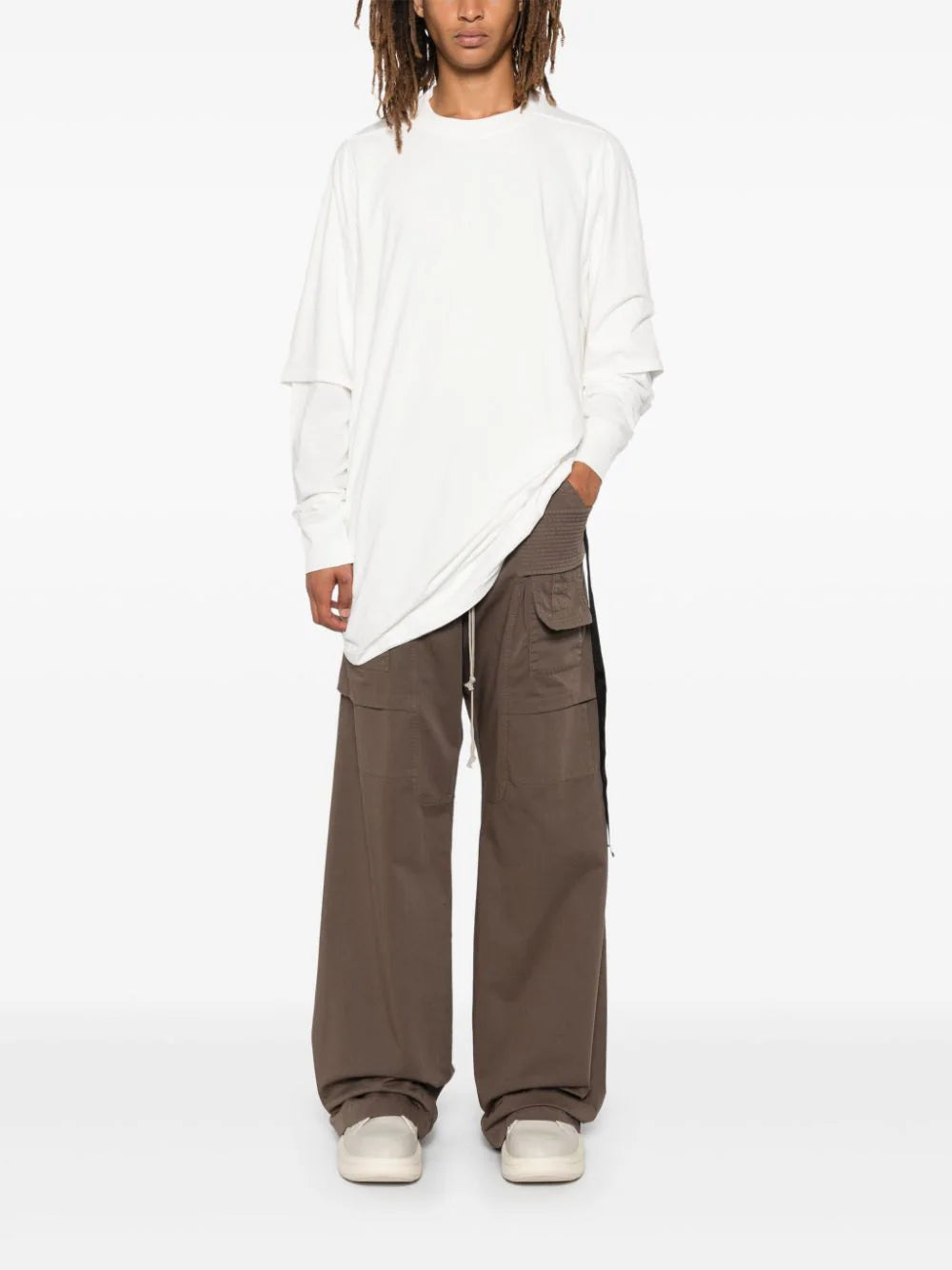 Rick Owens DRKSHDW Creatch wide cargo pants Hotsell