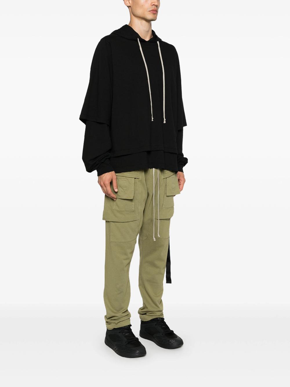 Rick Owens DRKSHDW Hustler hoodie Comprare a buon mercato