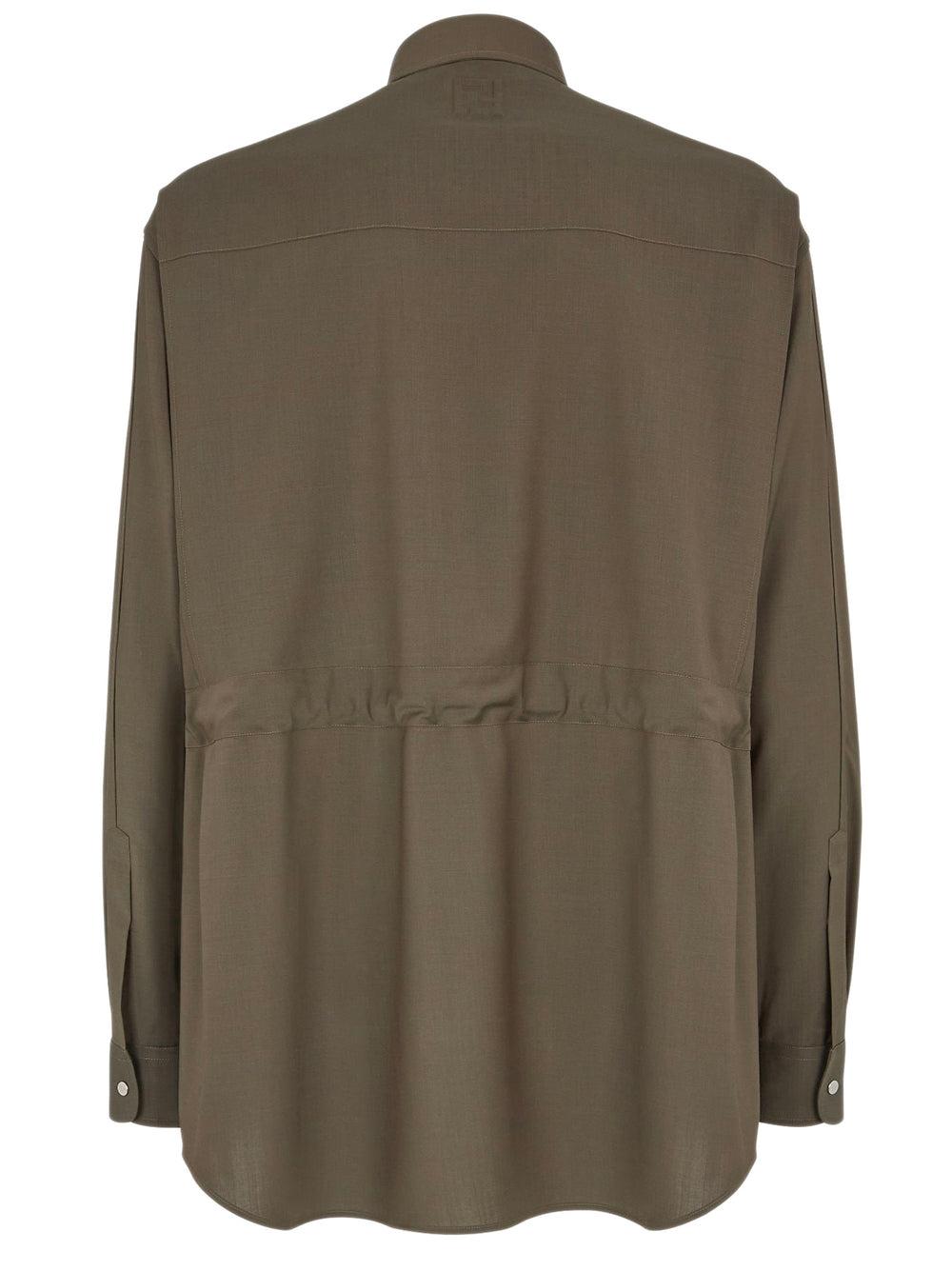 FENDI Wool overshirt Shopping online