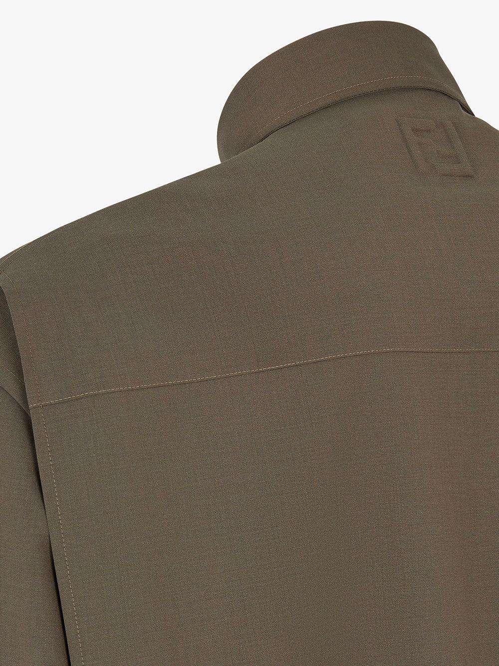 FENDI Wool overshirt Shopping online