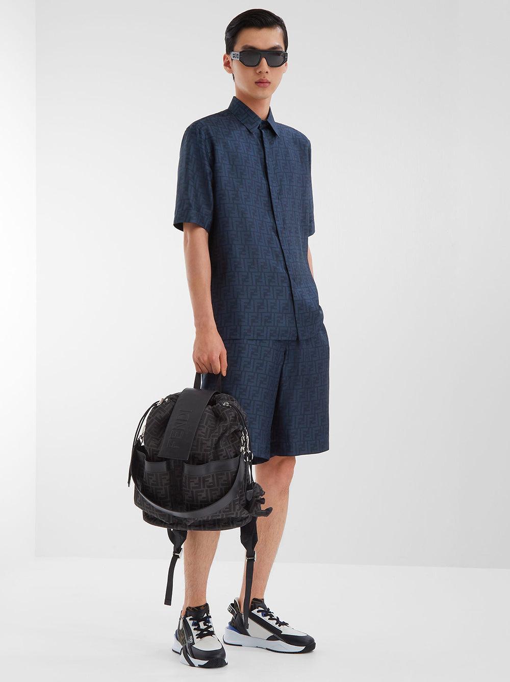 FENDI Ff silk shirt Vendite stagionali