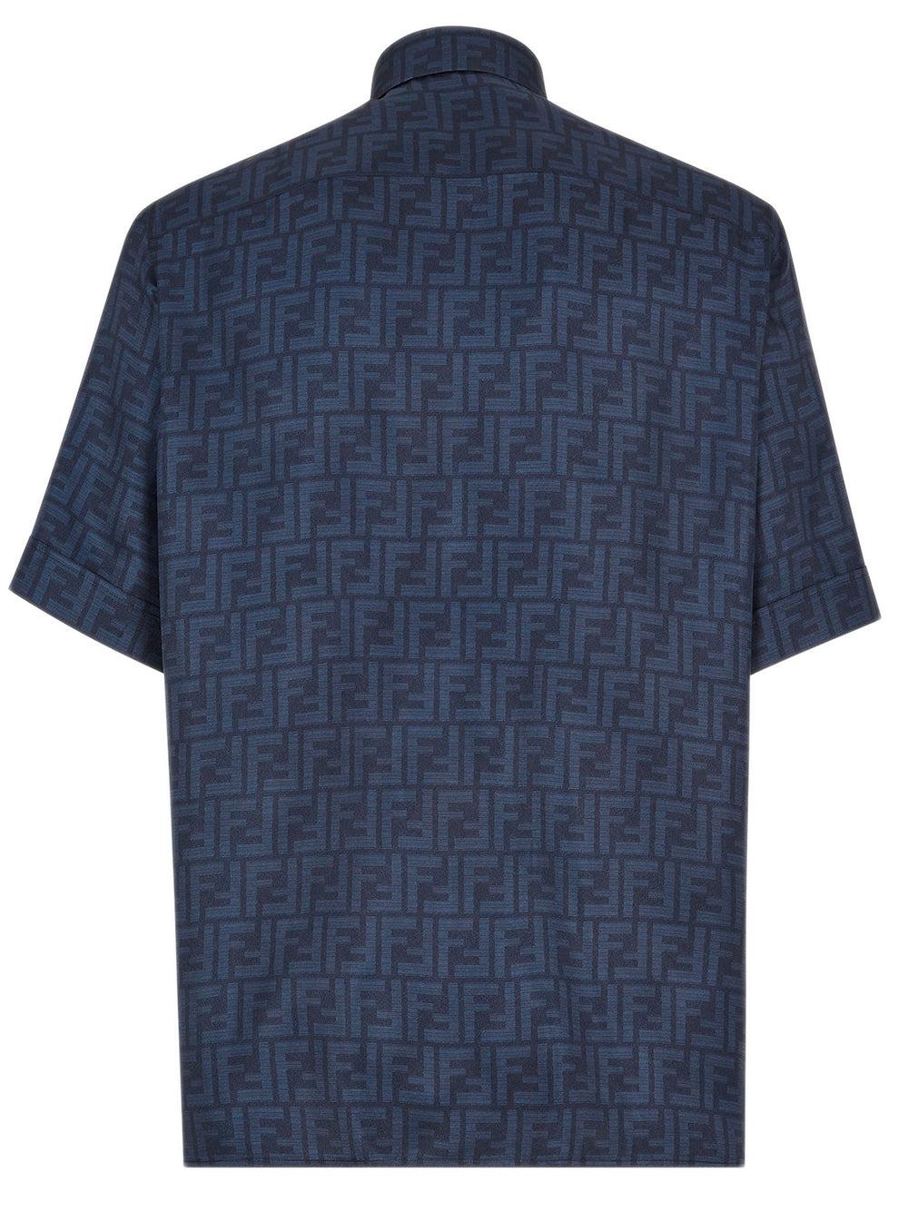 FENDI Ff silk shirt Vendite stagionali