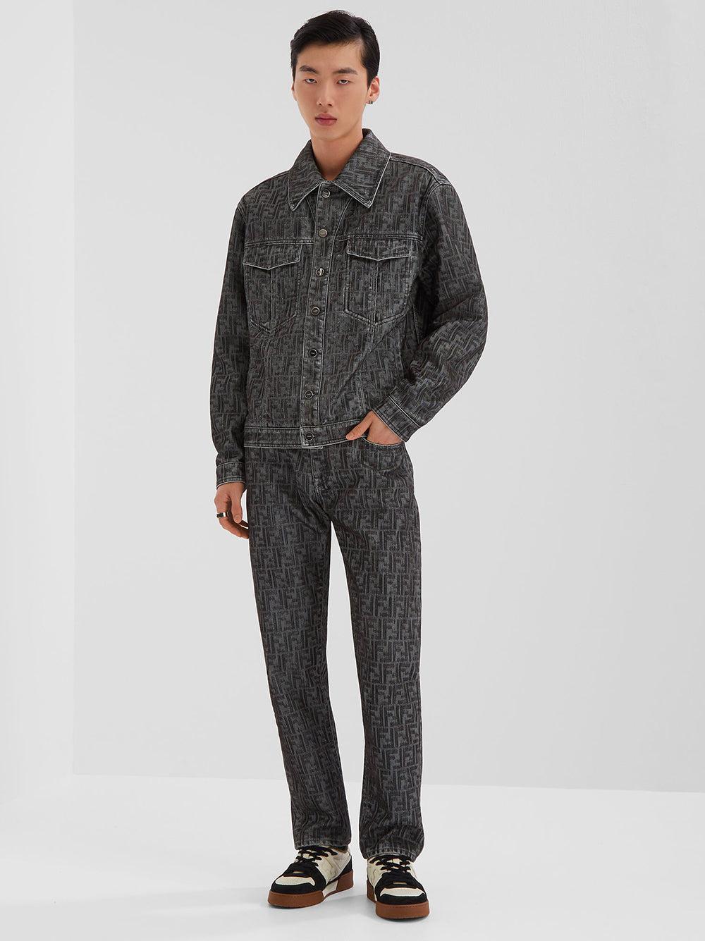 FENDI Ff denim jacket Offerta Anniversario