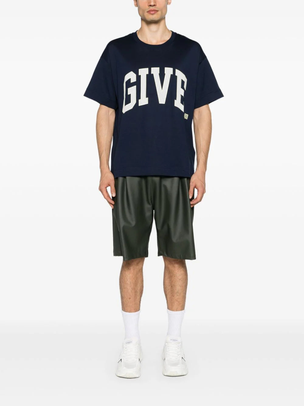 Givenchy Givenchy college boxy fit t-shirt in cotton Online Outlet