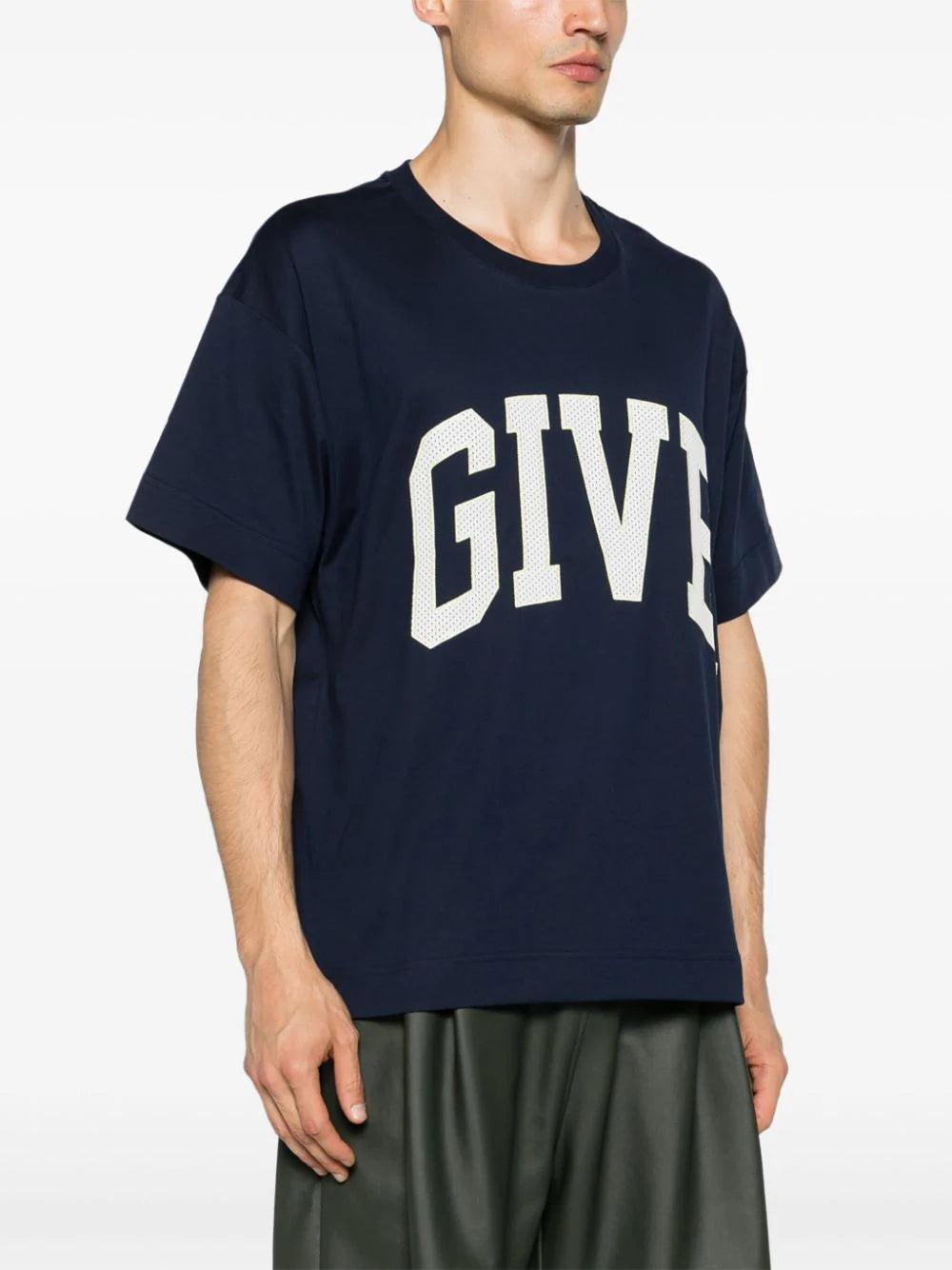 Givenchy Givenchy college boxy fit t-shirt in cotton Online Outlet