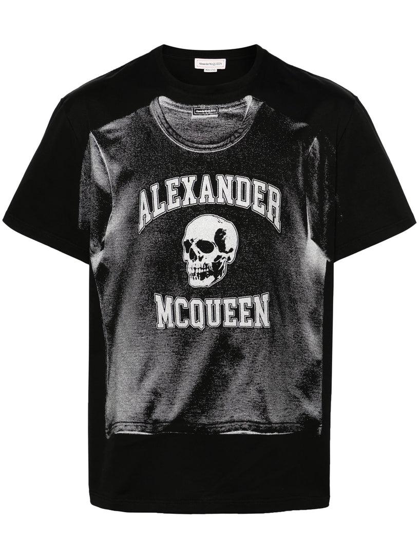 Alexander McQueen Graffiti t-shirt Offerte esclusive