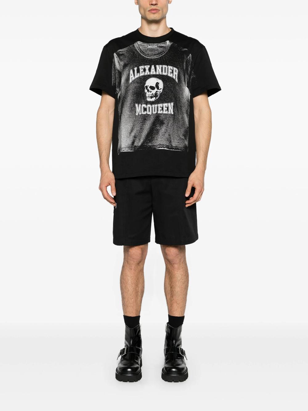 Alexander McQueen Graffiti t-shirt Offerte esclusive