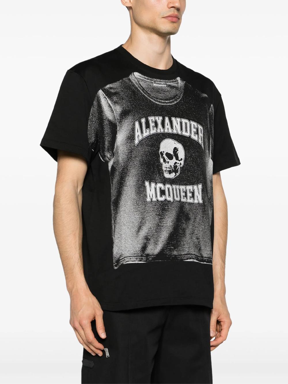 Alexander McQueen Graffiti t-shirt Offerte esclusive