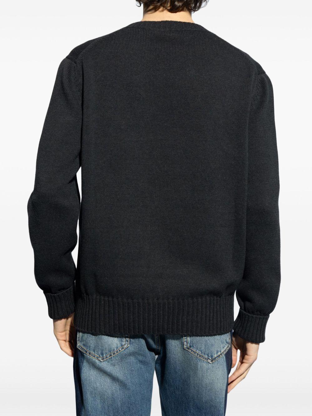 Alexander McQueen Pullover girocollo mcqueen graffiti Enormi risparmi