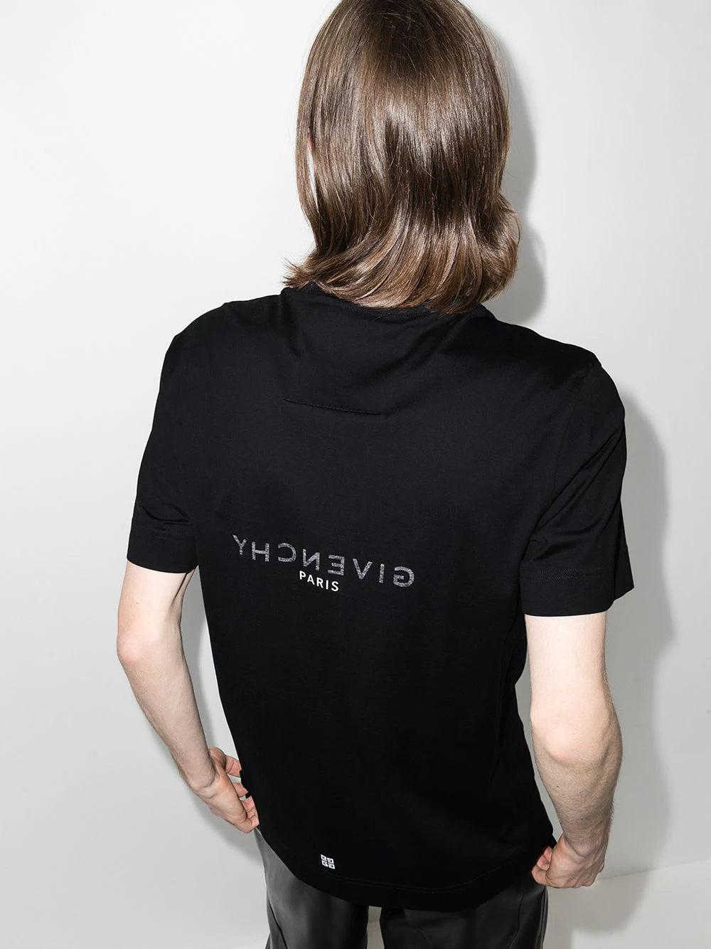 Givenchy Givenchy reverse slim fit t-shirt in cotton ACQUISTA ORA