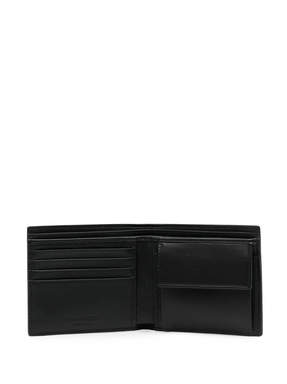 Alexander McQueen Mcqueen graffiti billfold wallet Latest stili