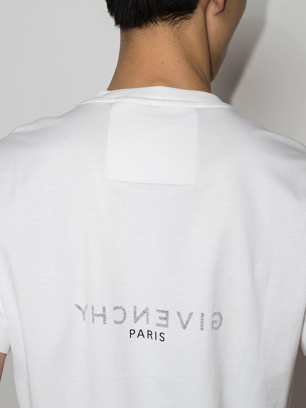 Givenchy Givenchy reverse slim fit t-shirt in cotton Ultimo giorno