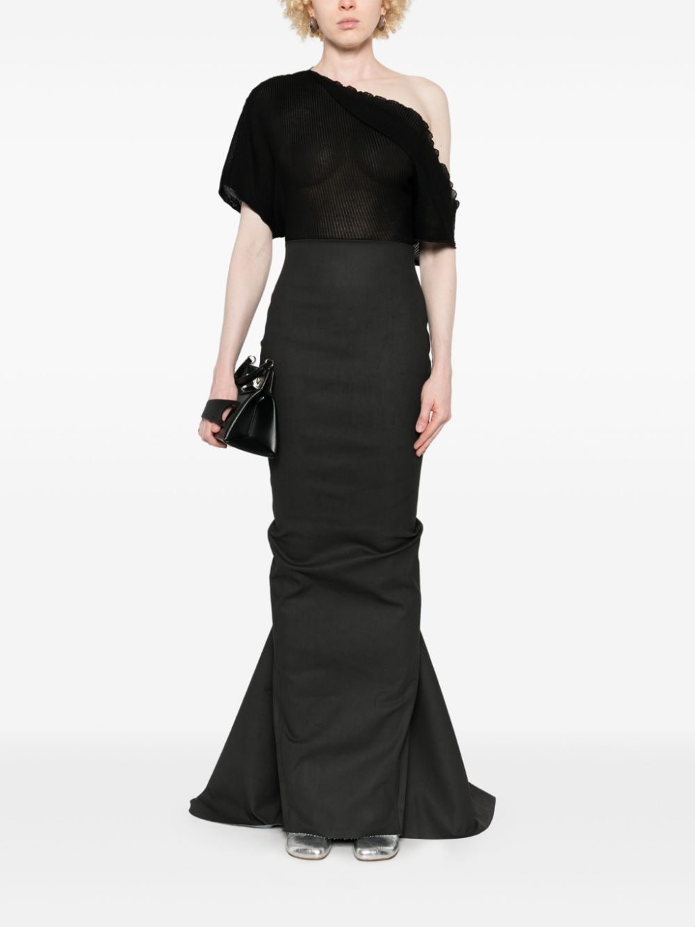 RICK OWENS Al pillar maxi skirt Fino al 55% di sconto