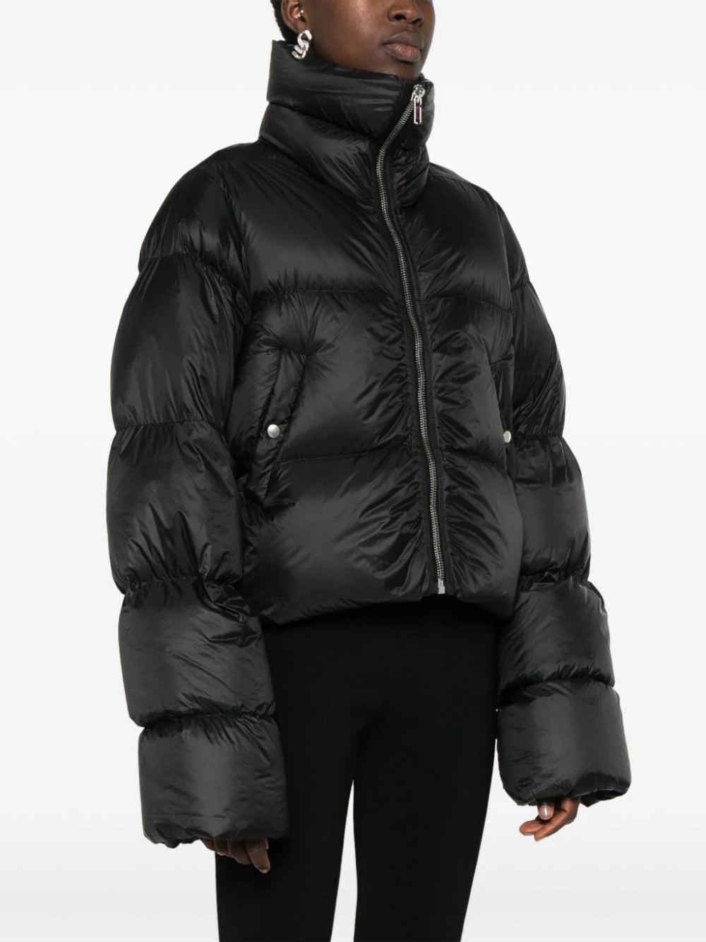 RICK OWENS Turtle jacket in recycled nylon Enormi sconti