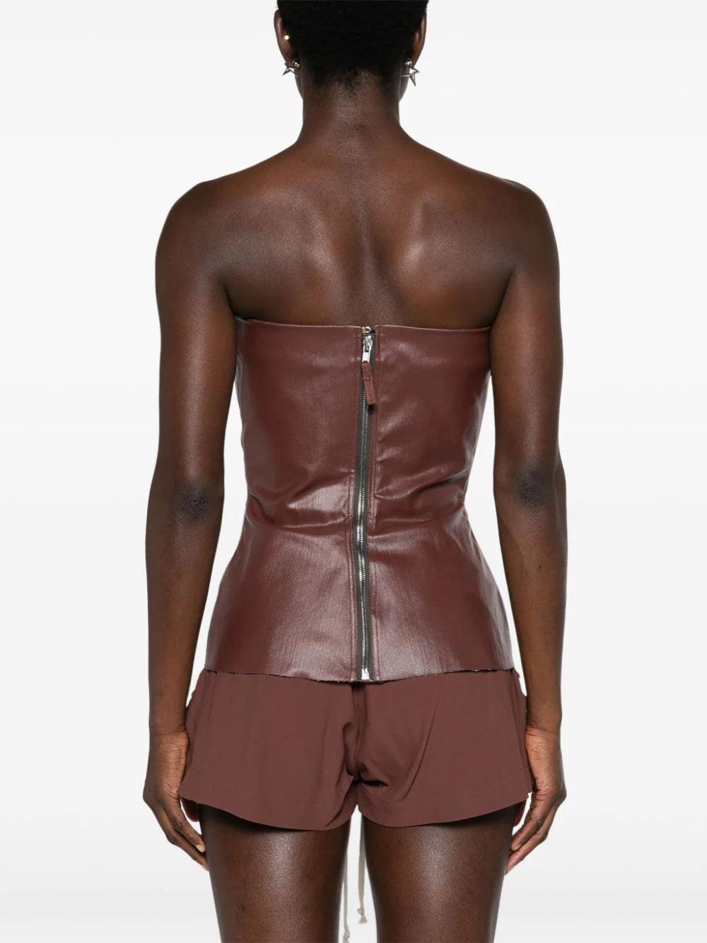 RICK OWENS Bustier top Trasporto libero internazionale
