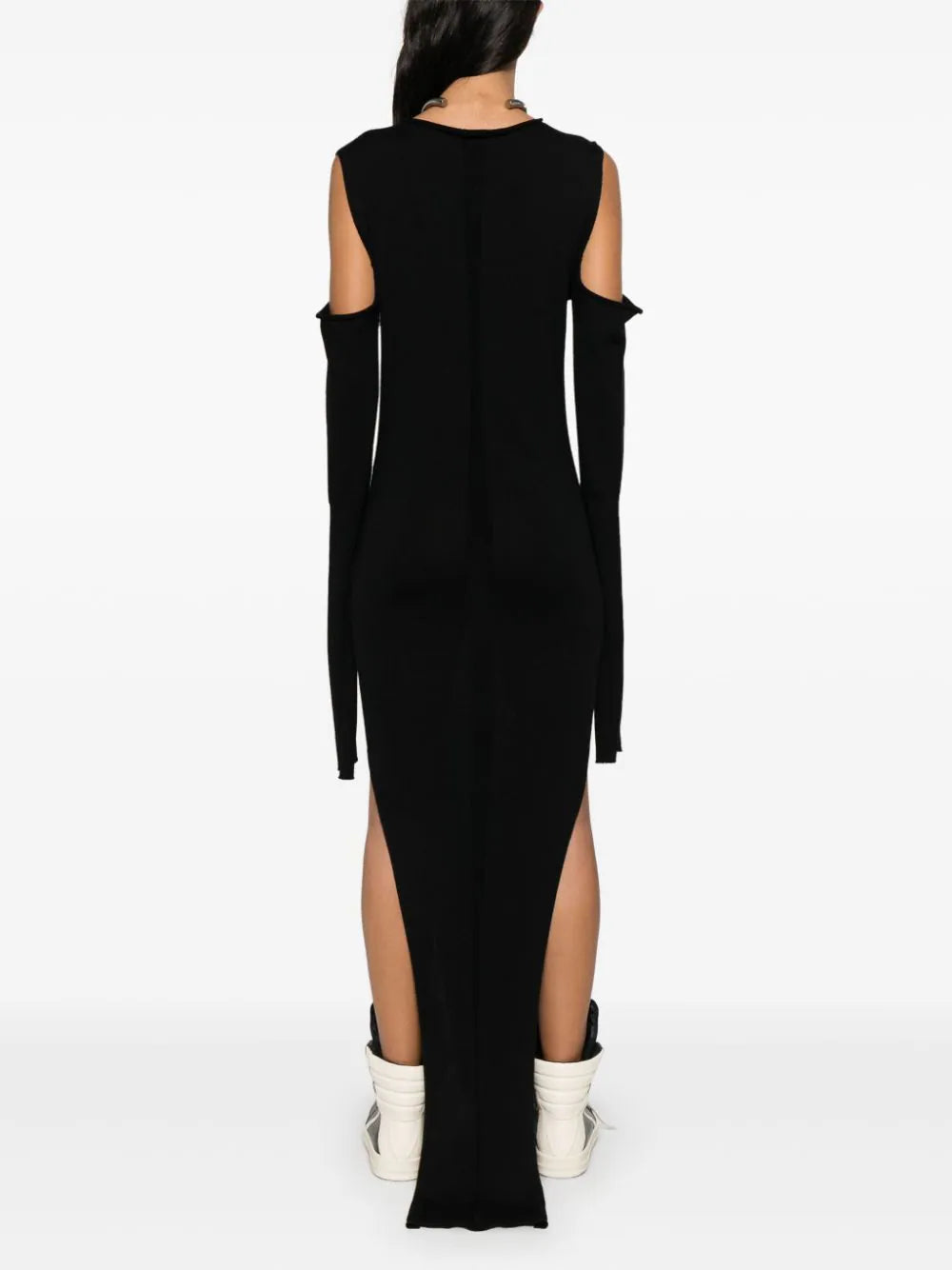 RICK OWENS Cape sleeve dress Esporta salva