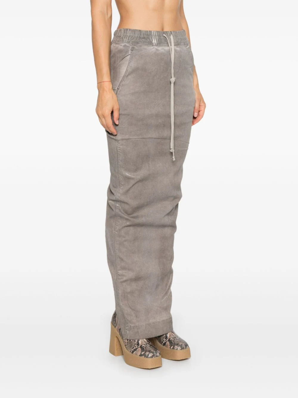 Rick Owens DRKSHDW Pull on pillar skirt In vendita
