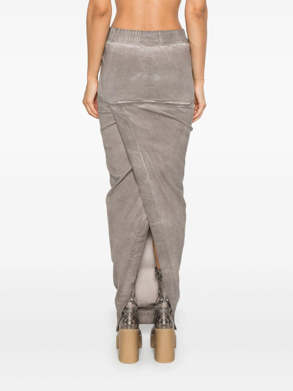Rick Owens DRKSHDW Pull on pillar skirt In vendita