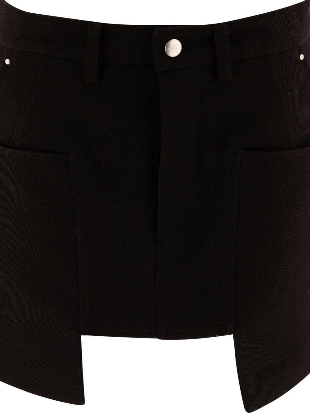 RICK OWENS Stefan mini skirt Nuovo