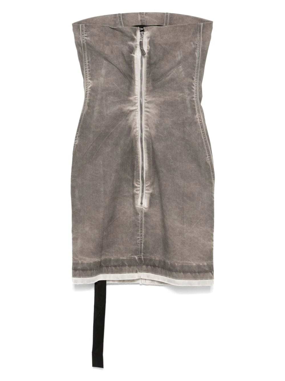 Rick Owens DRKSHDW Splintered denim bustier dress Fino Al -60%