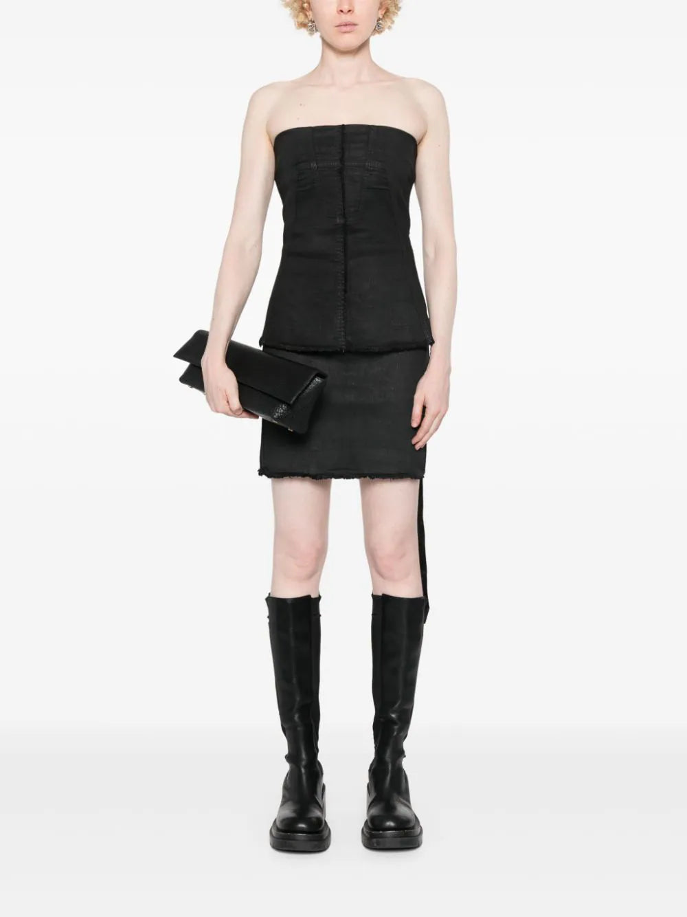 Rick Owens DRKSHDW Dirt mini skirt Novità