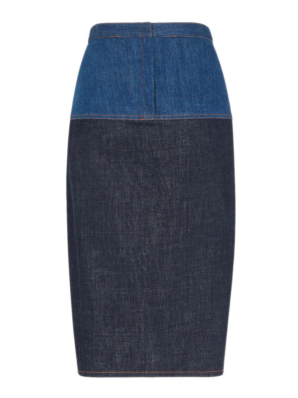 FENDI Jeans skirt Offerte