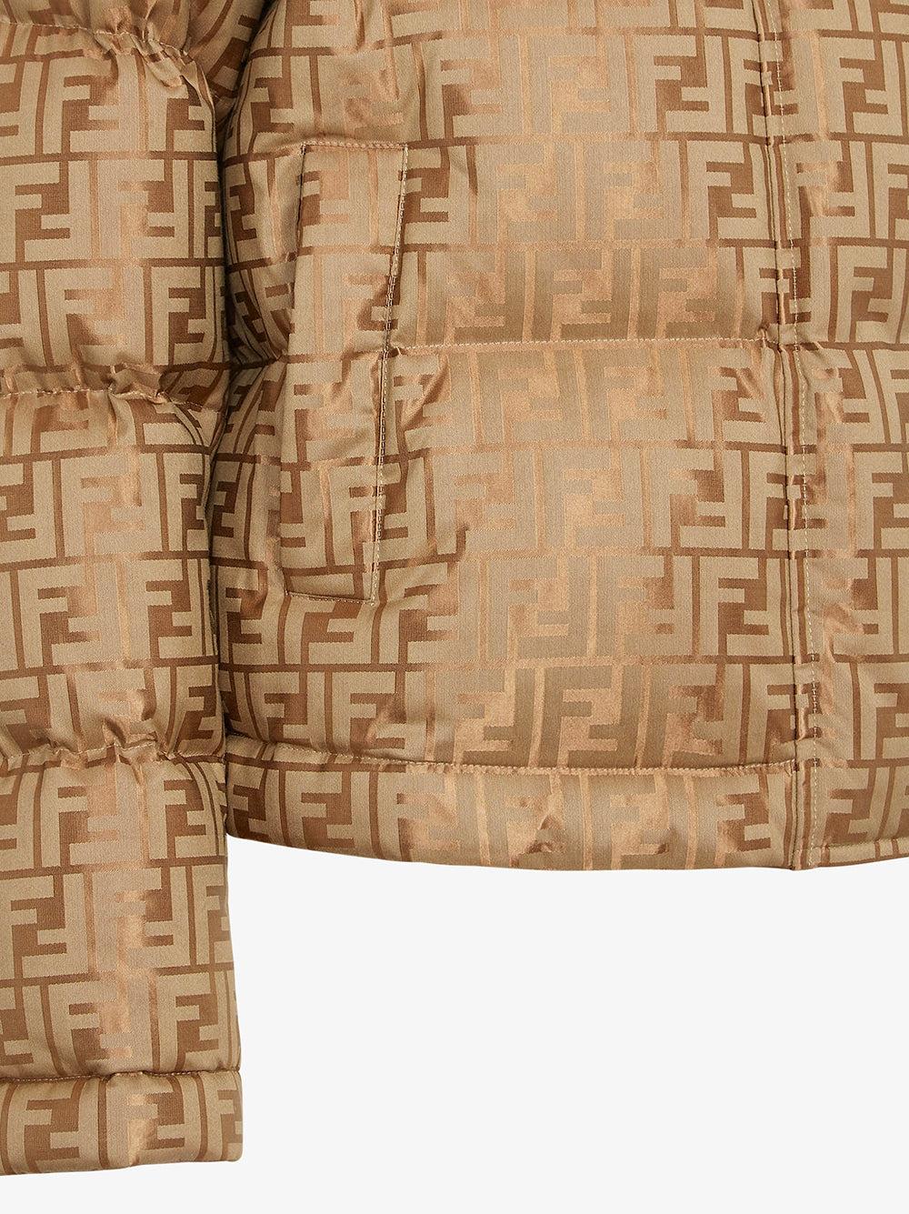 FENDI Down jacket in technical fabric Vendita Calda