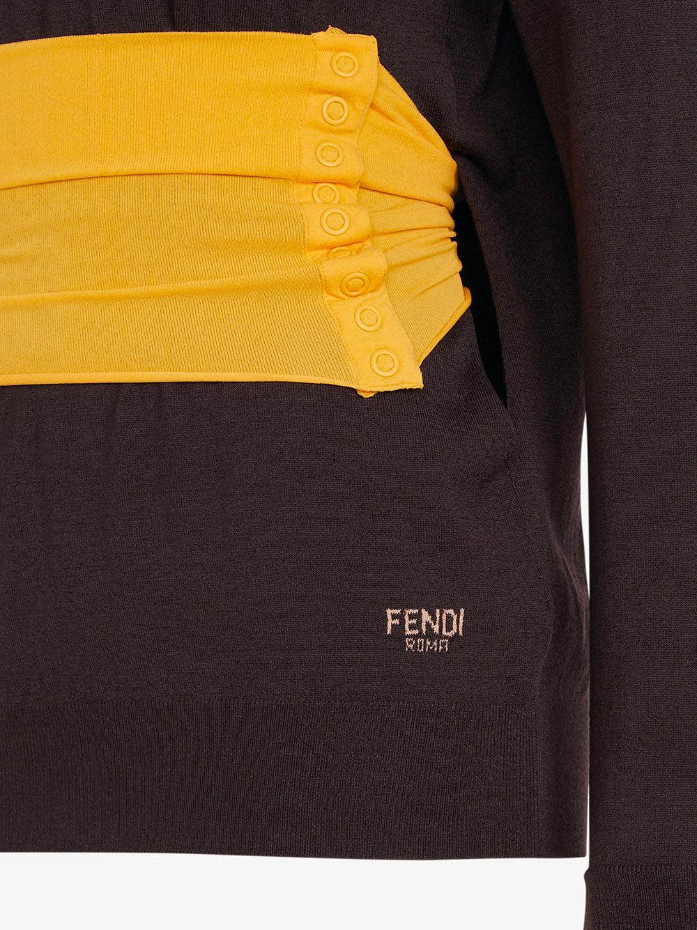FENDI Wool turtleneck Spedizione gratuita
