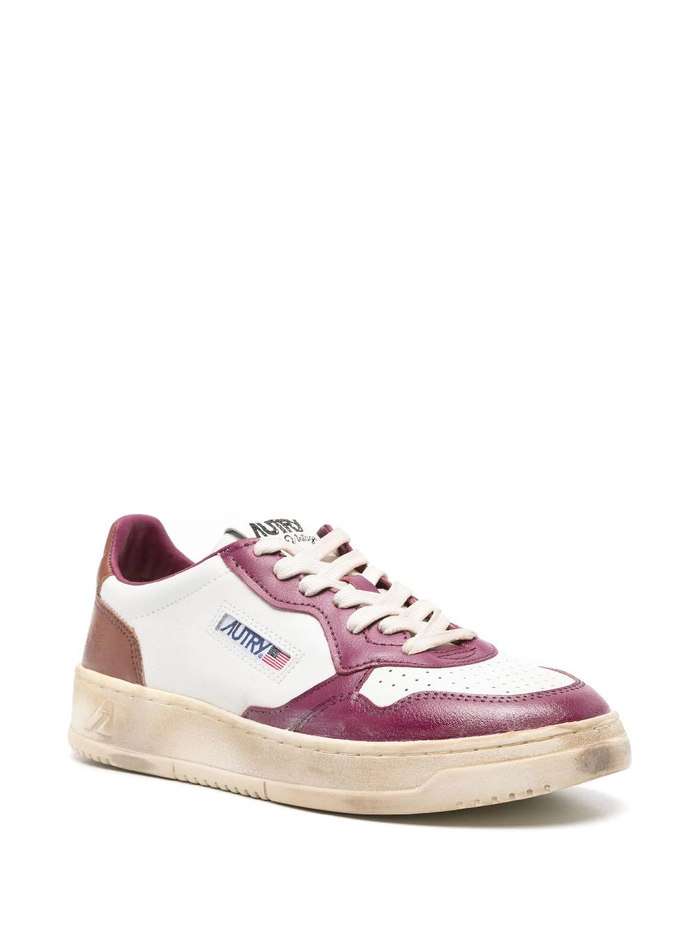 AUTRY Super vintage medalist low sneakers Comprare a buon mercato