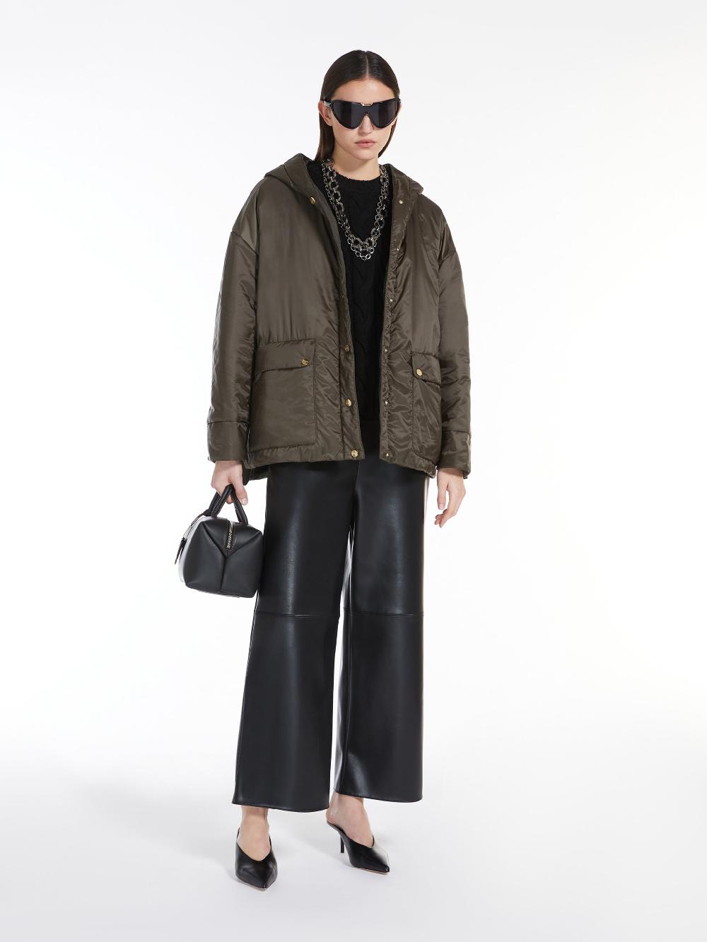 Max Mara Reversible padded canvas jacket Flash Sale