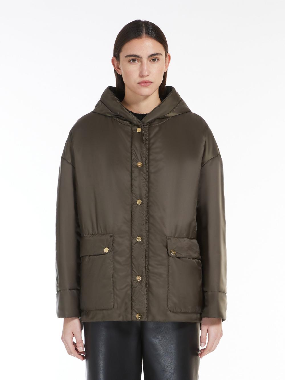 Max Mara Reversible padded canvas jacket Flash Sale
