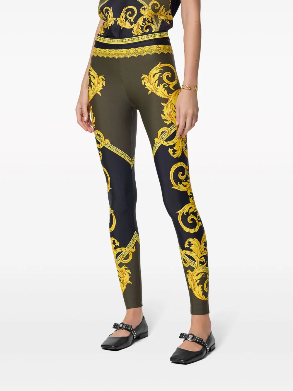 VERSACE Leggings la coupe des dieux Offerta Anniversario