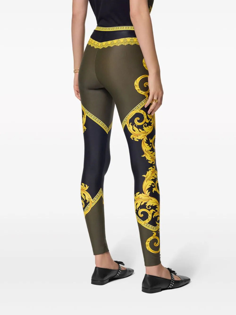 VERSACE Leggings la coupe des dieux Offerta Anniversario