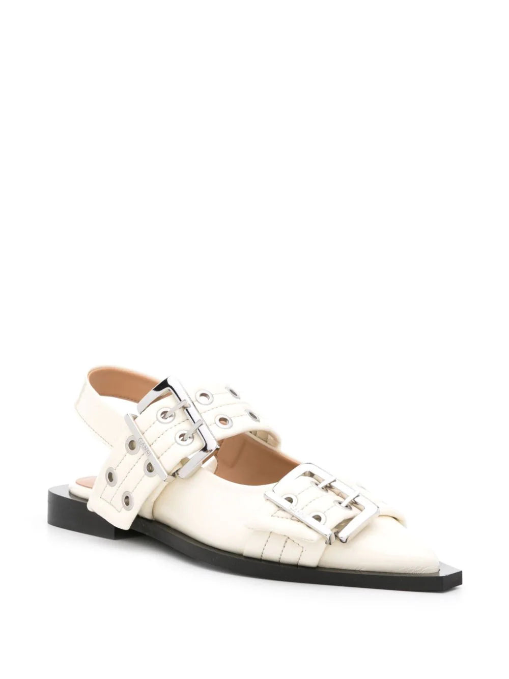GANNI Buckle ballerinas Smaltimento dello stoccaggio