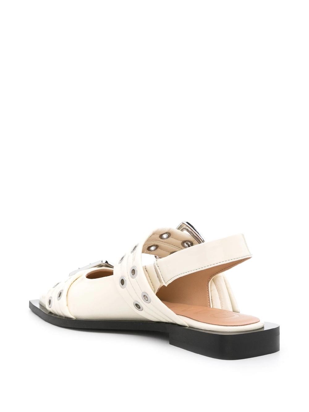GANNI Buckle ballerinas Smaltimento dello stoccaggio