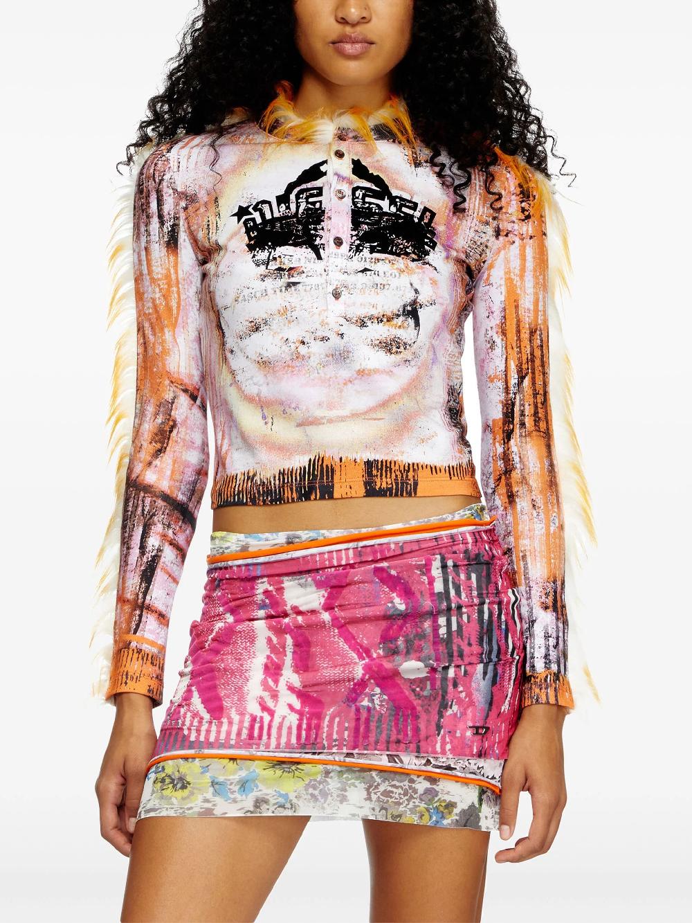 DIESEL T-astris top Latest fashion