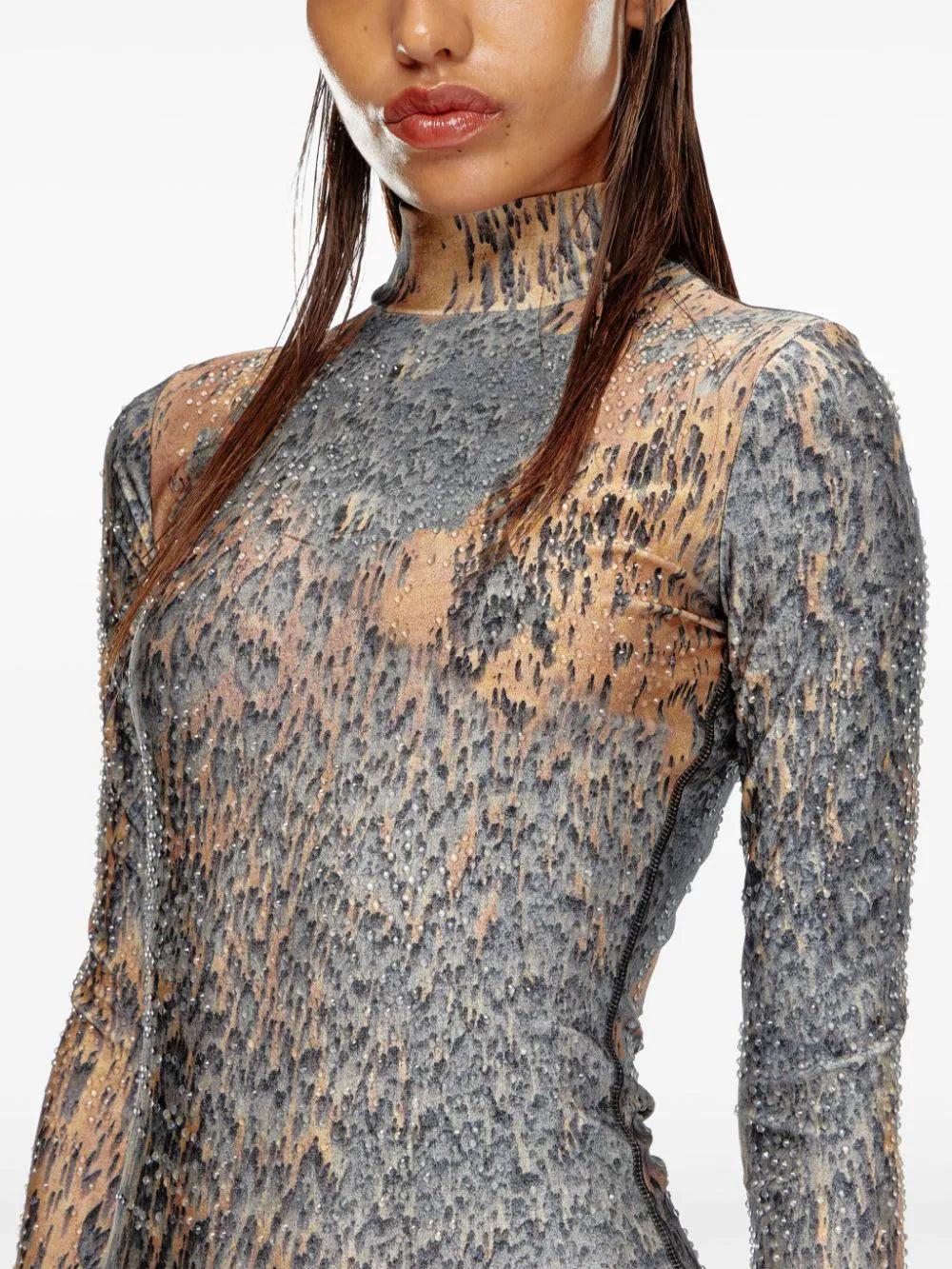 DIESEL D-eleo-short dress Online Outlet
