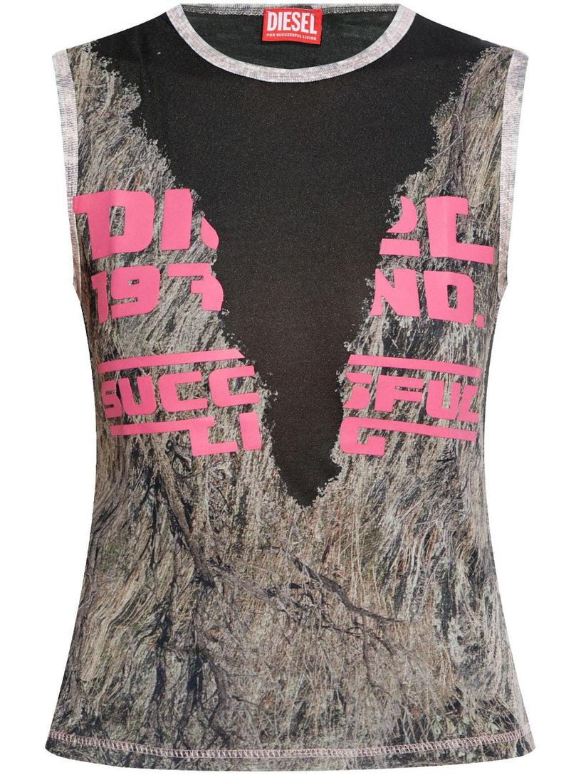 DIESEL T-melya top Prezzo basso