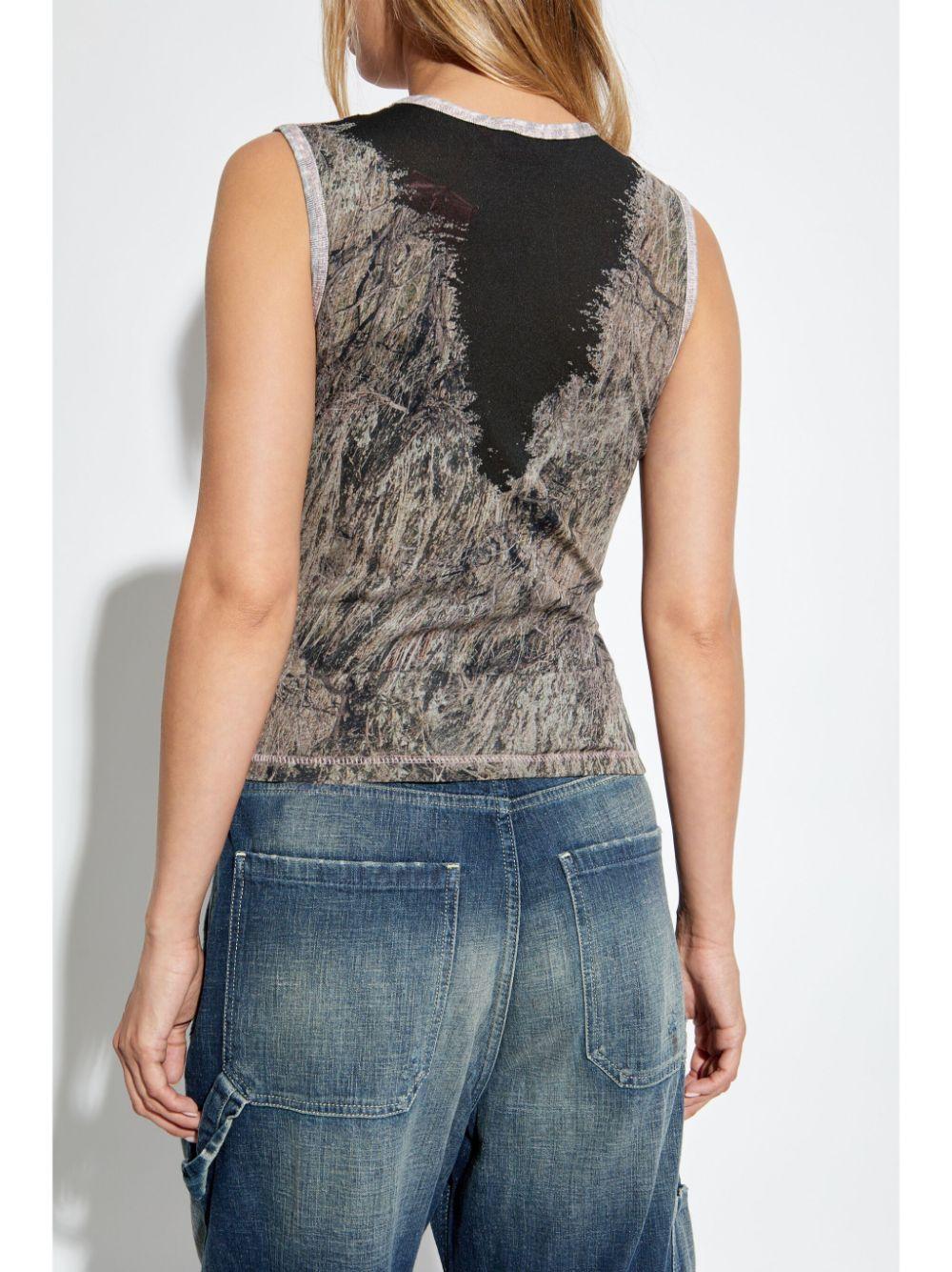 DIESEL T-melya top Prezzo basso