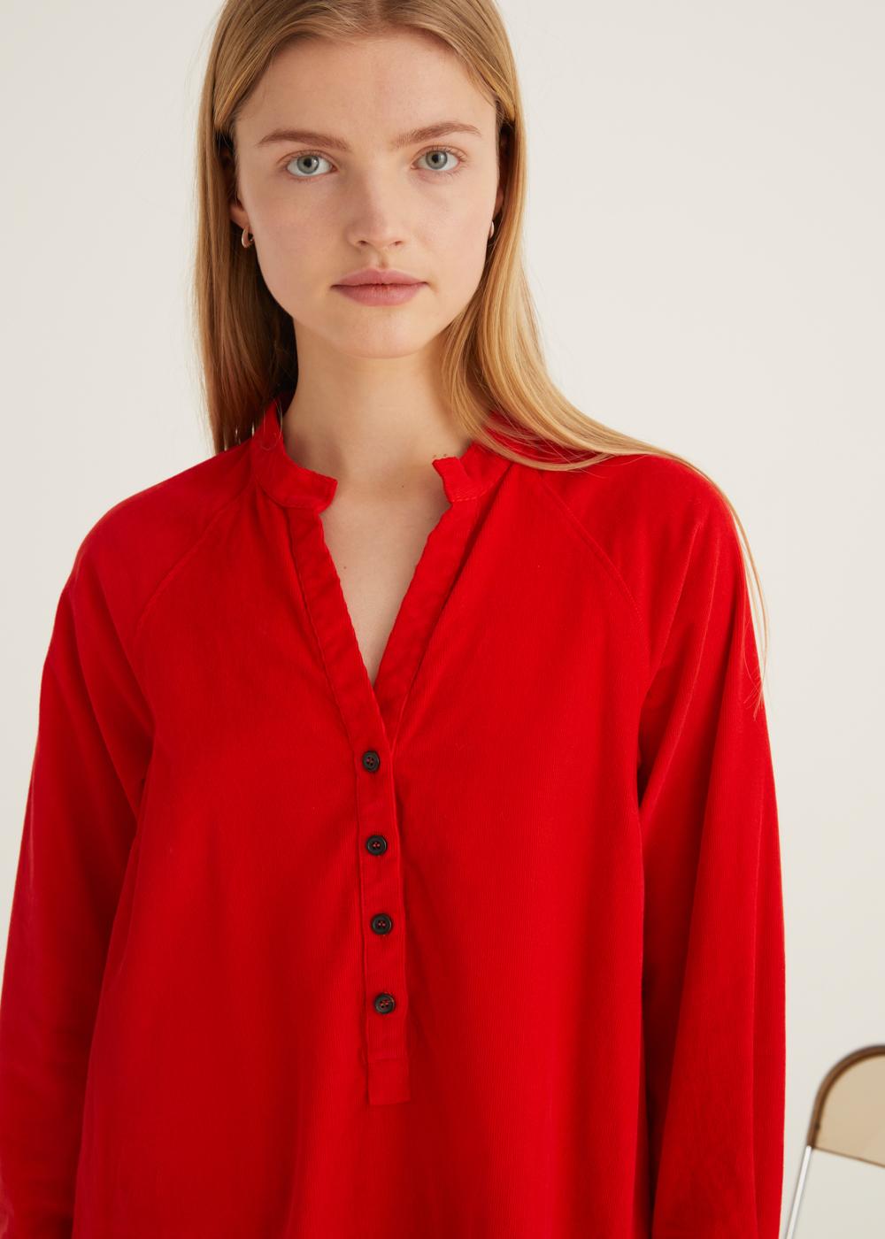 Rosso35 Abito polo corto con svasatura Prezzo Ridotto
