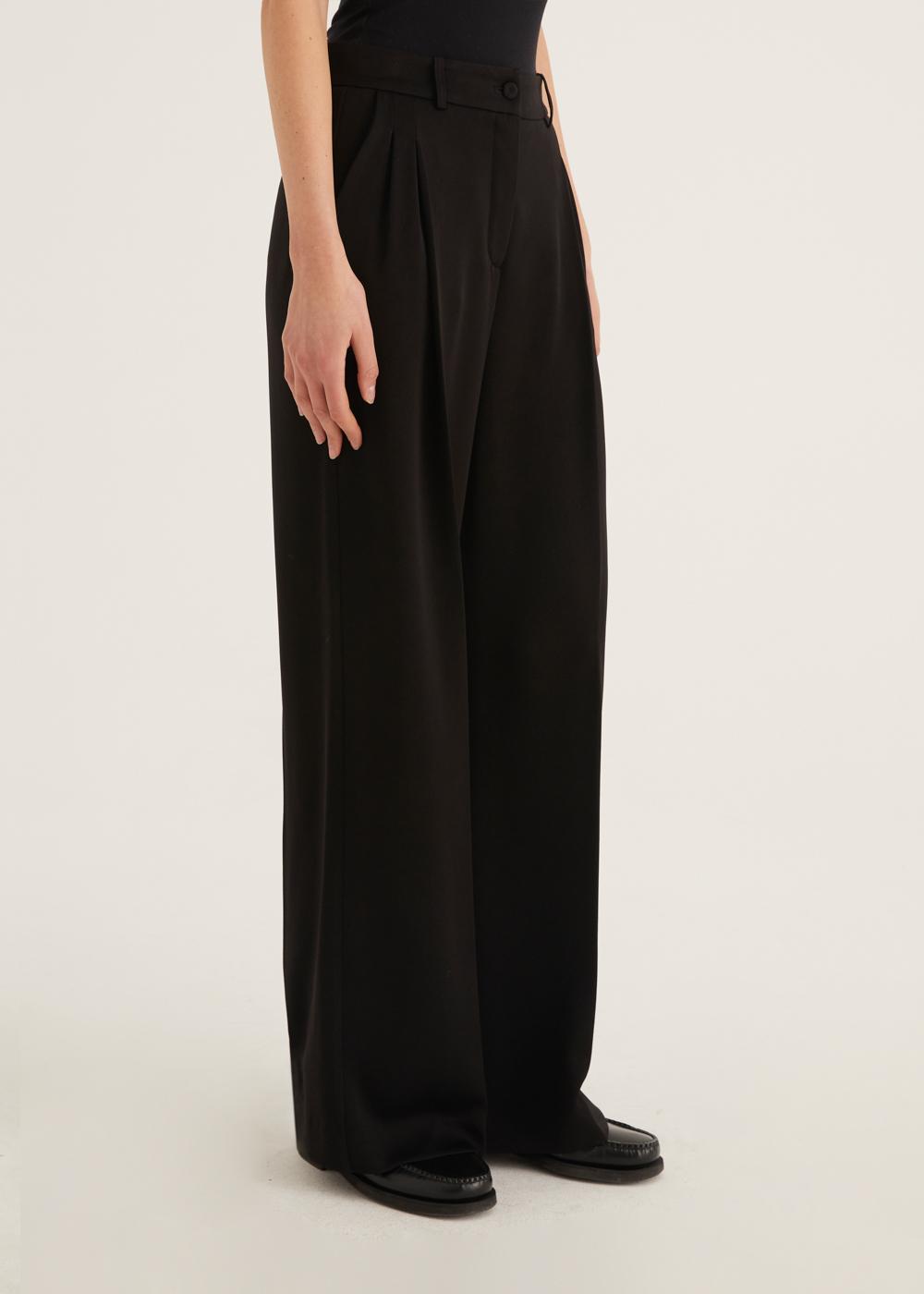 Rosso35 Pantalone ampio plissettato