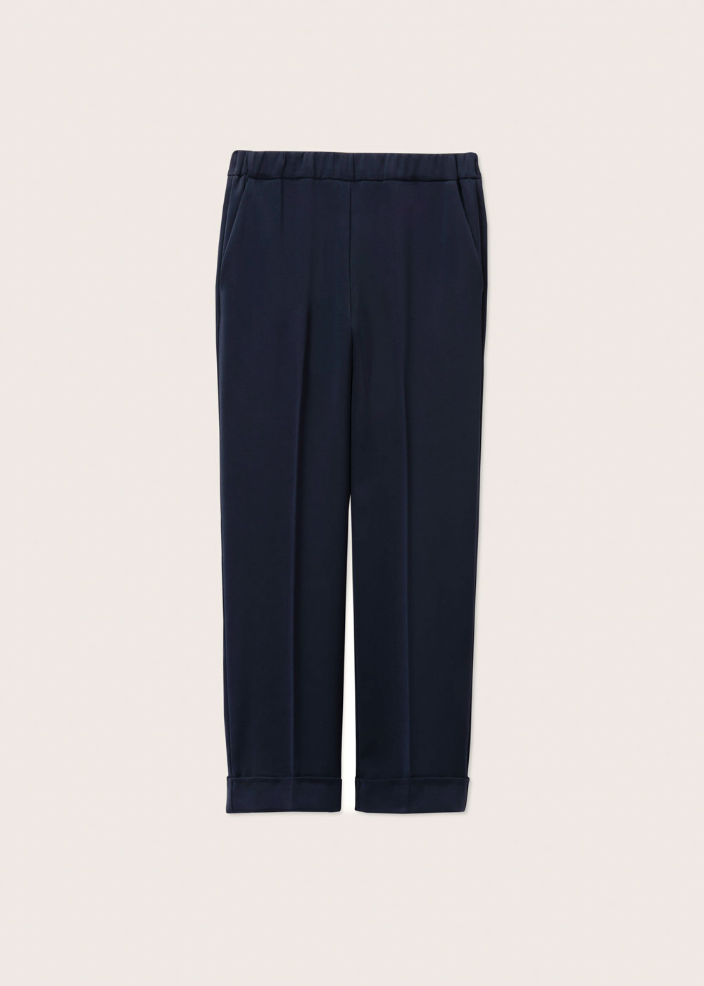 Rosso35 Pantalone con risvolto ed elastico in vita 2025